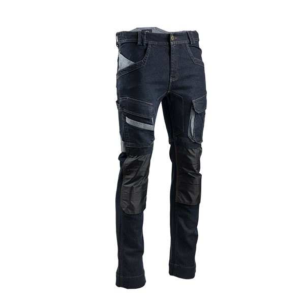 Pantalon denim strech multipoches LMA modèle SEATTLE