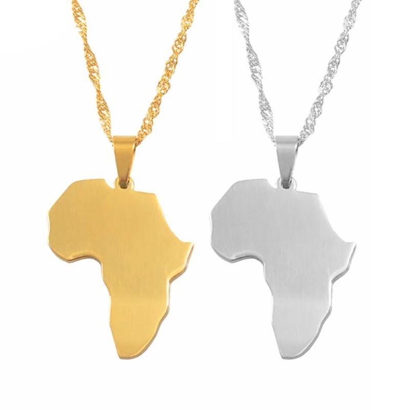 Collier Carte d’Afrique – Image 3