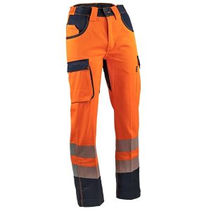 Pantalon haute visibilite bicolore LMA modele EMETTEUR
