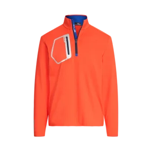 Chandail 1/4 zip Luxury Jersey Ralph Lauren