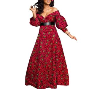 Longue Robe Pagne Africaine