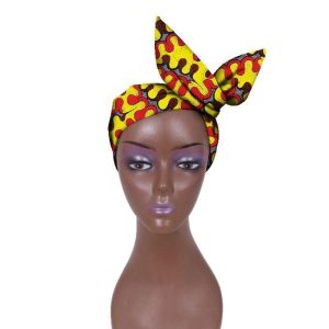 Bandeau Africain Jaune
