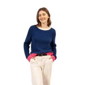 Chandail en maille perlée Hasparren Saint-James