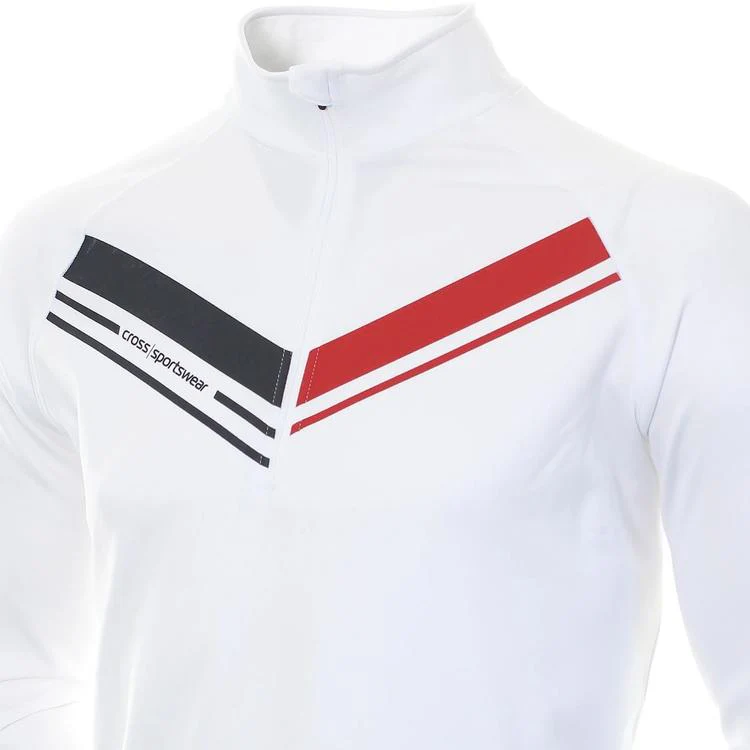 Chandail 1/2 zip Cut Neck Cross Sportswear – Image 6