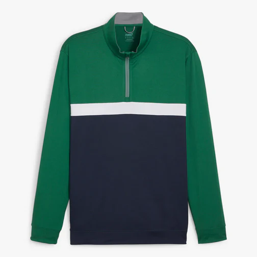 Chandail 1/4 zip Pure Colorblock Puma – Image 3