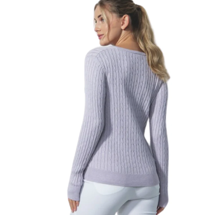 Chandail col en V Madelene Daily Sports – Image 2