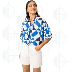 Chemise manches courtes Lucie Saint-James