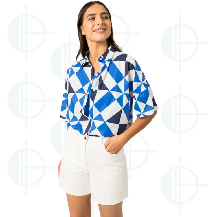 Chemise manches courtes Lucie Saint-James