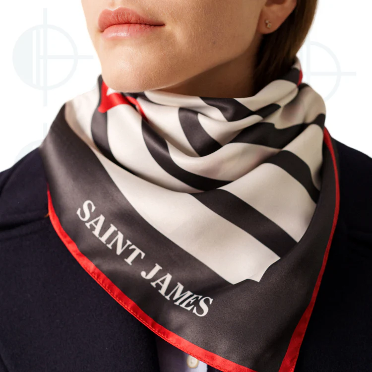 Foulard Carré coeur Saint-James