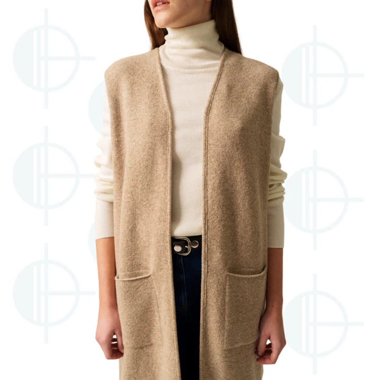 Gilet long sans manche Geneve Saint-James – Image 4