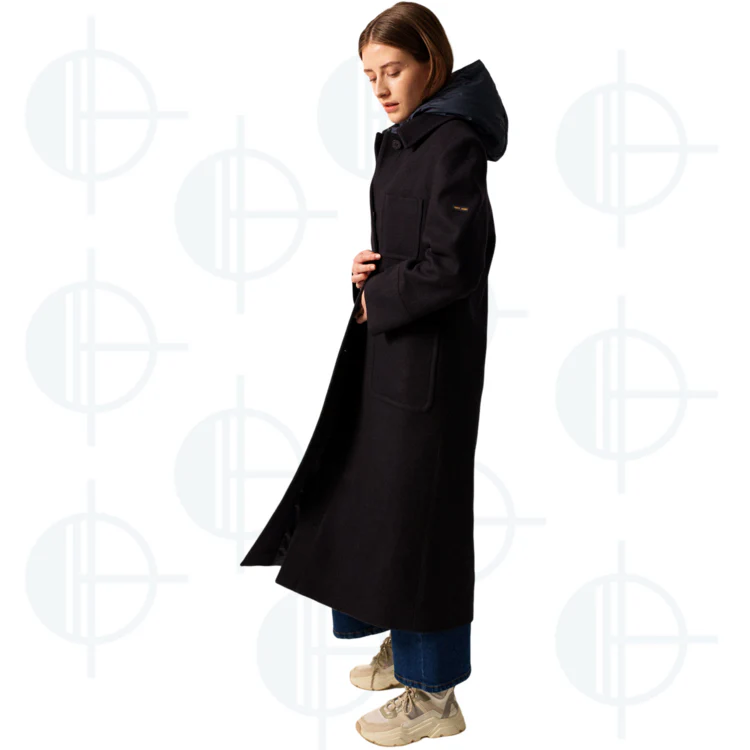 Manteau Ste Klervy en drap de laine Saint-James – Image 2