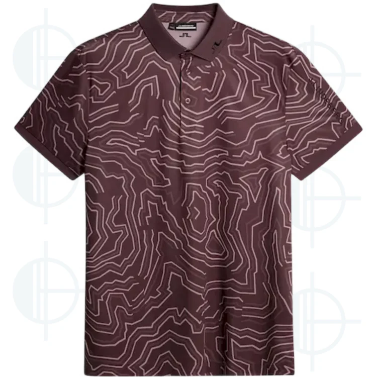Polo Tour Tech Print J.Lindeberg – Image 3