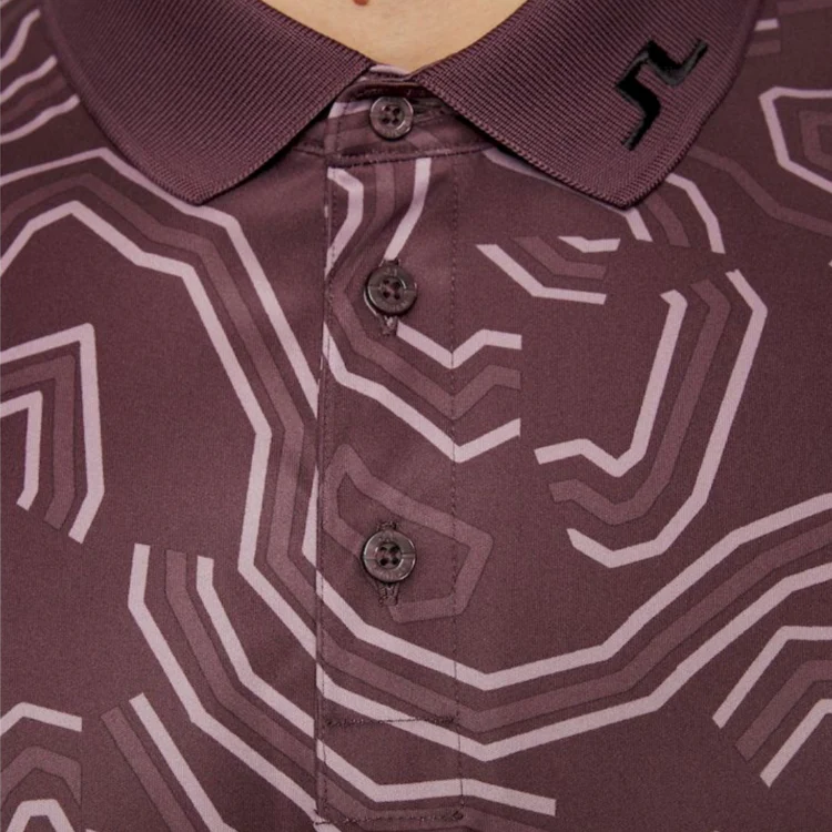 Polo Tour Tech Print J.Lindeberg – Image 6