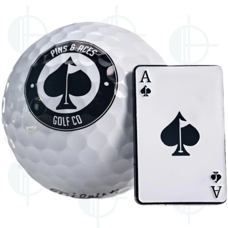 Marqueur de balle As de Piques Pins and Aces – Image 2