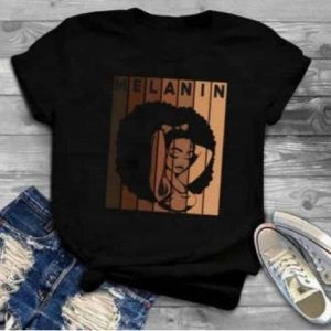 T-Shirt Femme Afro Melanin Queen
