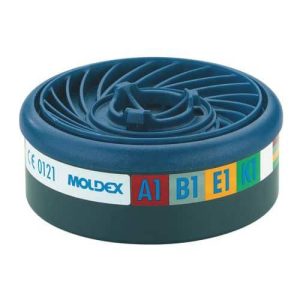 9400 – Filtres gaz MOLDEX ABEK1 pour masque 7002 et 9002, par 10