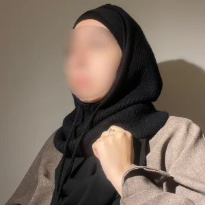 Cagoule en laine simple