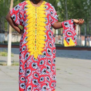 Robe Motif Africain