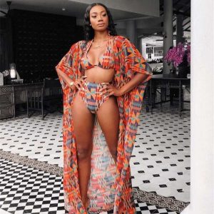 Maillot de Bain Wax Dakar