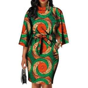 Robe Tissu Africain