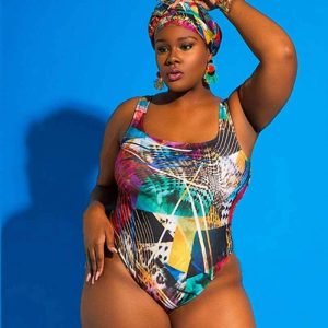 Maillot de bain Africain grande taille