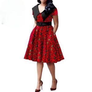 Robe Africaine Motif Grotto