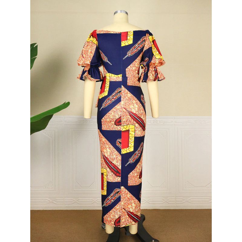 Robe Africaine Moderne Longue – Image 3