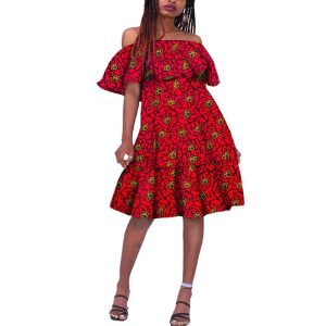 Robe Imprimé Africain