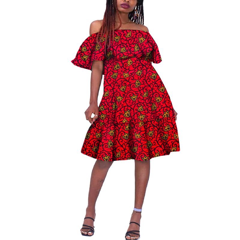 Robe Imprimé Africain
