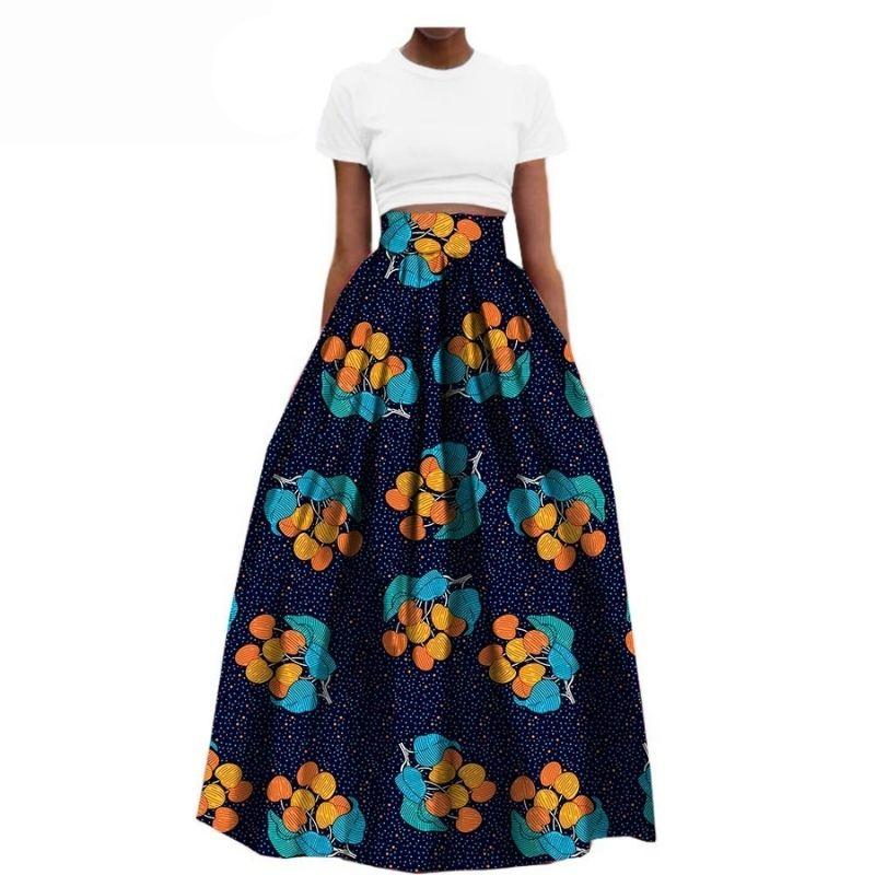 Jupe Longue Africaine Wax