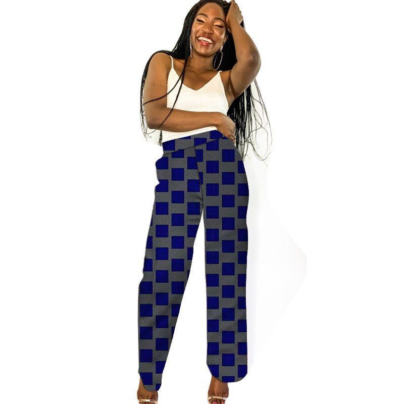 Pantalon Tissu Wax Femme – Image 3