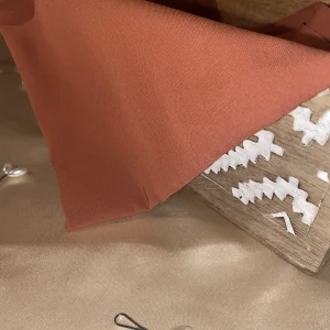 Soie de Médine Premium Rouge Tomette 1m90