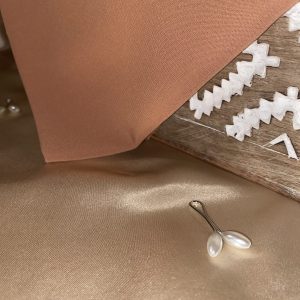 Soie de Médine Premium Marron terracotta 1m90