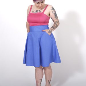 FONZY : bleu à pois