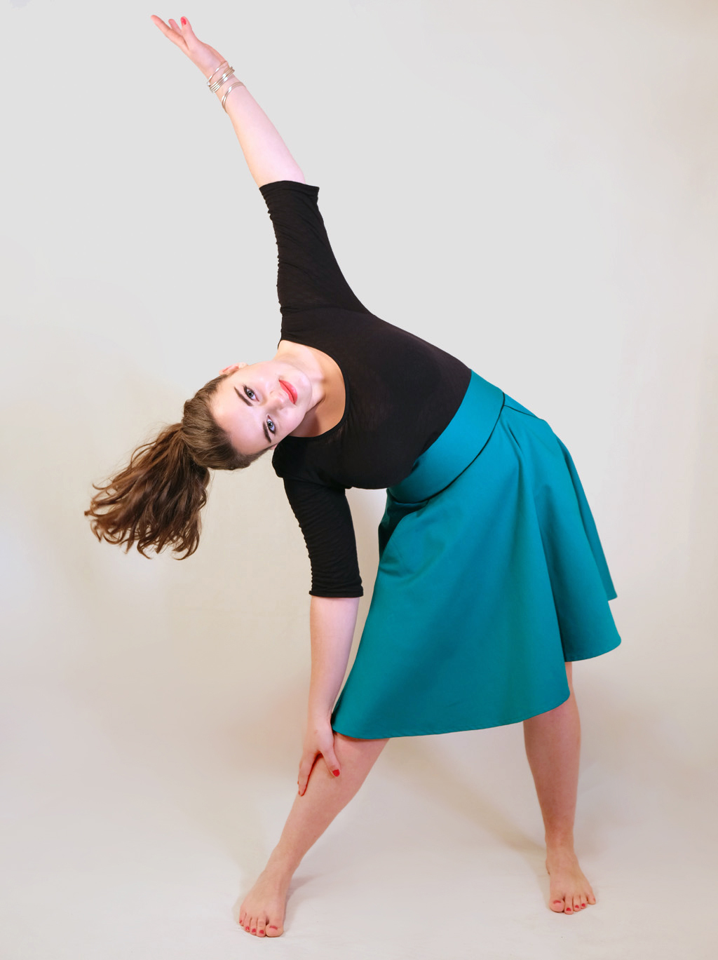 FONZY : Sergé de coton vert dragon – Image 2