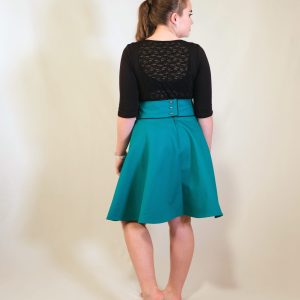 FONZY : Sergé de coton vert dragon