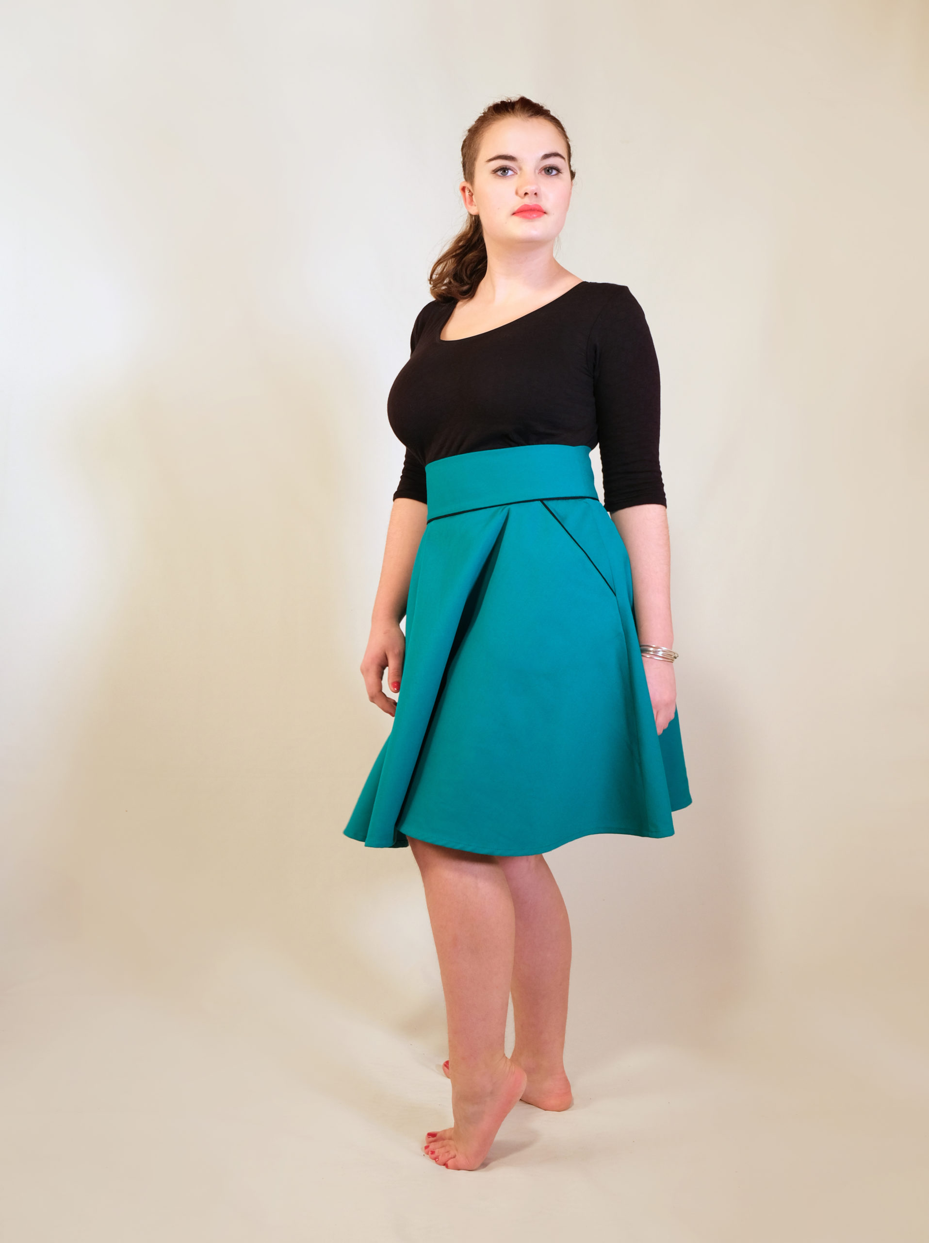 FONZY : Sergé de coton vert dragon – Image 3