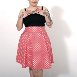 FONZY : rose à pois