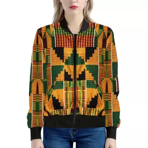 Bomber Homme Tissu Africain