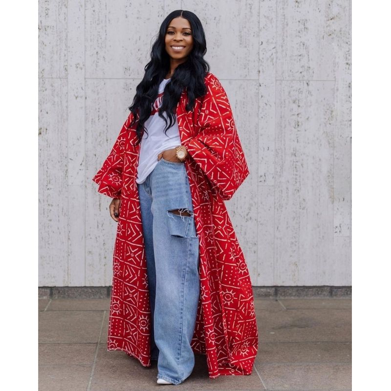 Kimono Africain Femme – Image 2