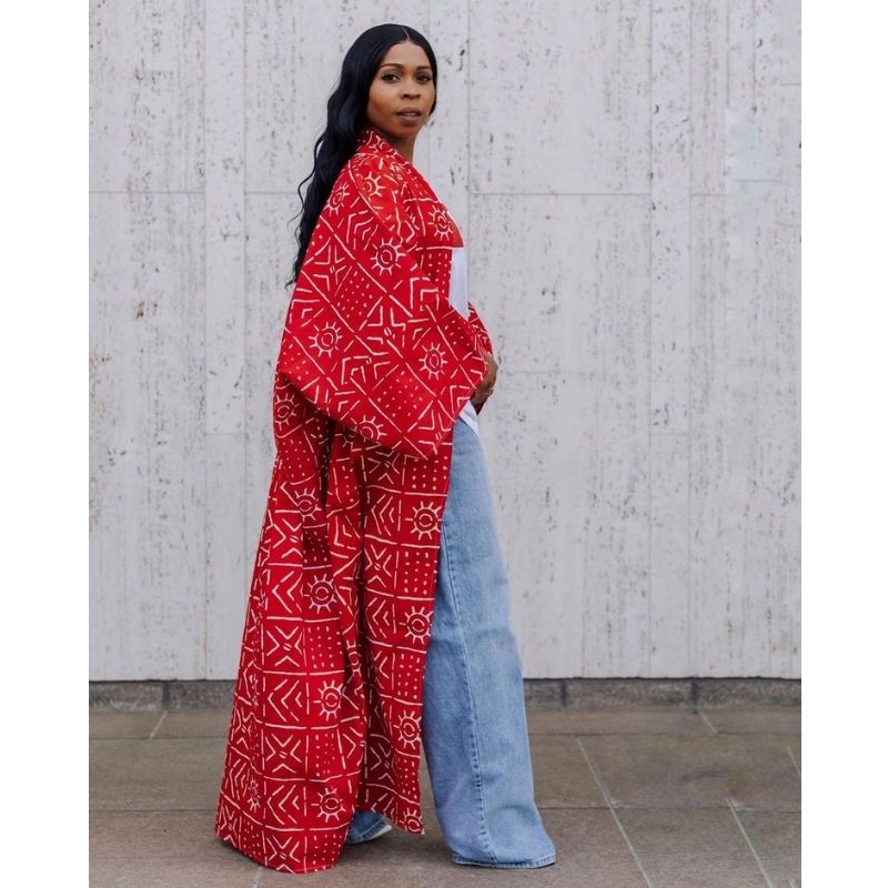 Kimono Africain Femme – Image 3