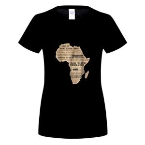 T-Shirt Afrique Femme