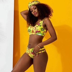 Maillot de Bain Femme Motif Africain