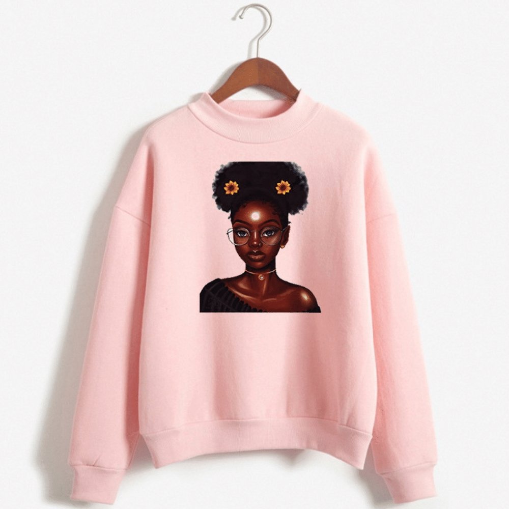 Pull Africain Femme Moderne Rose