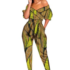 Combinaison Tissu Africain