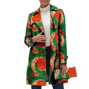 Manteau Wax Ethnique Hiver