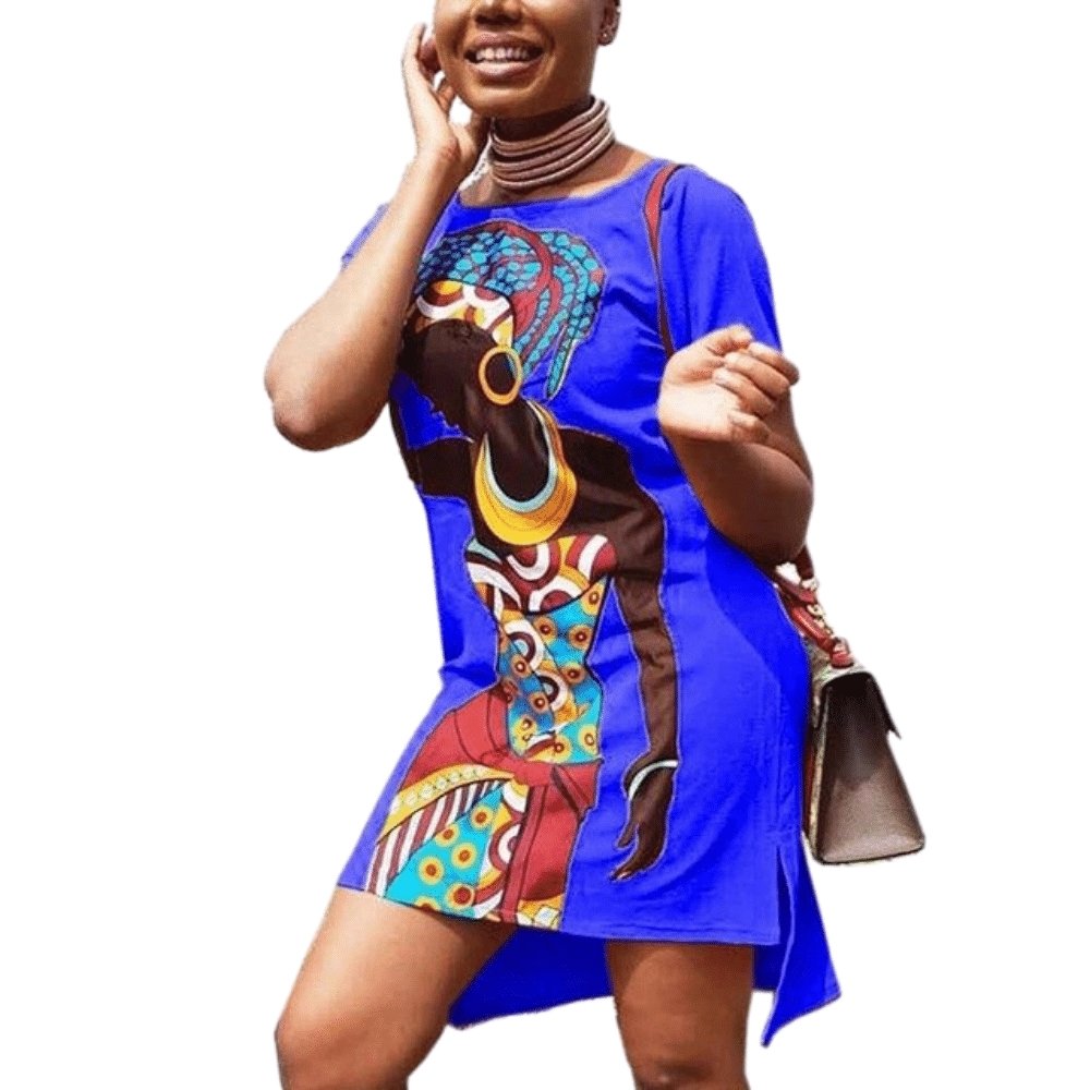 Robe Africaine Courte FEMME AFRICAINE – Image 9