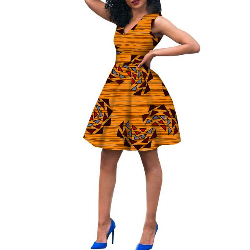 Robe Africaine Orange