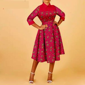 Robe Courte Africaine Traditionnelle