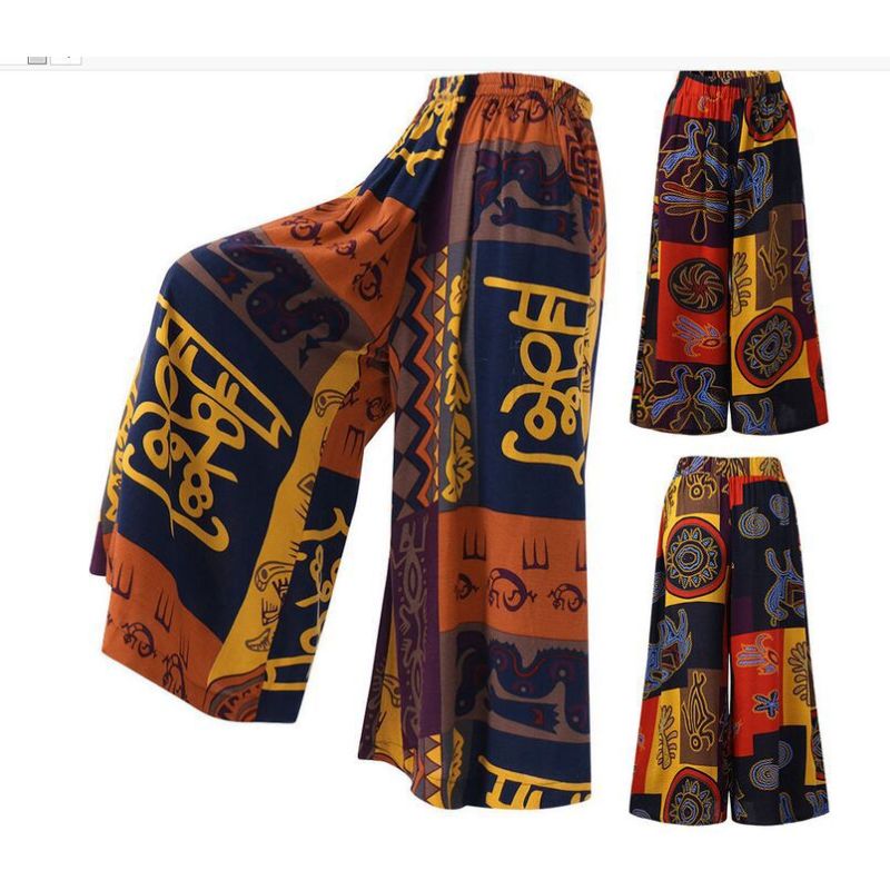 Pantalon motif africain femme – Image 3